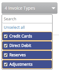 Invoice Options