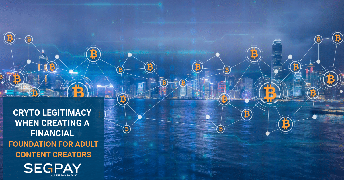 crypto chart with new york skyline